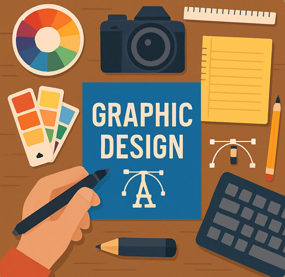 Graphic design process