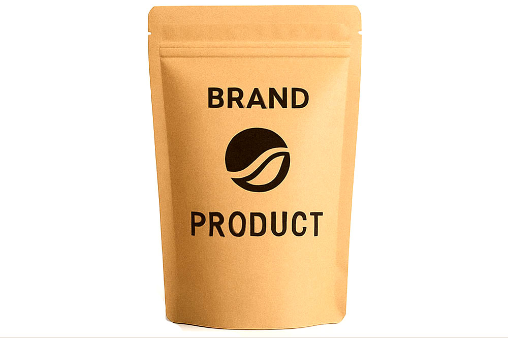 Redesigned packaging front view